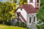Preview: FALLER 130679 H0 Dorfkirche mit Kirchhof 