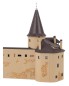 Preview: FALLER 130825 H0 Pulverturm mit Wehrgang 