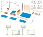 Preview: FALLER 180354 H0 Turnhalleneinrichtung 