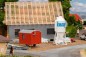 Preview: FALLER 180389 H0 Gipssilo und Bauwagen 