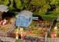 Preview: FALLER 180490 H0 Schrebergarten mit Bauwagen 