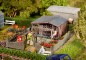 Preview: FALLER 180491 H0 Schrebergarten mit Gartenlaube 