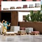 Preview: BUSCH 1813 H0 Paletten mit Baumaterial 
