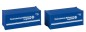 Preview: FALLER 182005 H0 20' Container THW, 2er-Set 