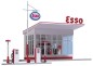 Preview: BUSCH 1005 H0 Tankstelle 