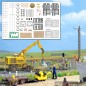 Preview: BUSCH 1044 H0 Ausgestaltungs-Set für die Straßensanierung 