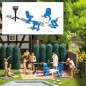 Preview: BUSCH 1189 H0 Gartenmöbel-Set 