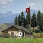 Preview: BUSCH 1443 H0 Almhütte (Heidialp) 