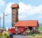 Preview: BUSCH 1452 H0 Feuerwehr Gerätehaus 