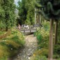 Preview: BUSCH 1850 H0 Holzbrücke 