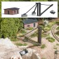 Preview: BUSCH 1975 H0 Schwenkkran mit Windenhaus 