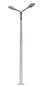 Preview: BUSCH 4158 H0 Betonmast mit 2 Leuchten 