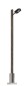 Preview: BUSCH 4159 H0 Lampe mit Holzmast 