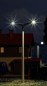 Preview: BUSCH 4169 H0 Betonmast mit 2 Leuchten 