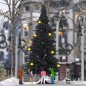 Preview: BUSCH 5413 H0 Weihnachtsbaum mit LED-Beleuchtung 