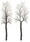 Preview: BUSCH 6158 H0 4 winterliche Platanen 