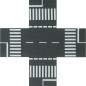 Preview: BUSCH 7074 H0 Straßenkreuzung 