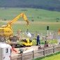 Preview: BUSCH 7805 H0 Straßenwalze mit Bauarbeiter 