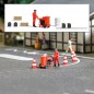 Preview: BUSCH 7806 H0 Straßenmarkierungsmaschiene mit Bauarbeiter 