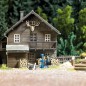 Preview: BUSCH 7808 H0 Holzspalter mit Holzarbeiter 