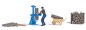Preview: BUSCH 7808 H0 Holzspalter mit Holzarbeiter 