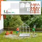 Preview: BUSCH 7916 H0 Gewächshausaufbau 