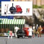 Preview: BUSCH 7992 H0 Mobiler Pizzabäcker 