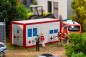 Preview: FALLER 180338 H0 Bürocontainer Polizei und DRK 
