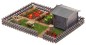 Preview: FALLER 180492 H0 Schrebergarten mit Gartenhäuschen 