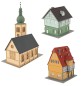 Preview: FALLER 190038 H0 Aktions-Set Dorfleben 