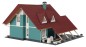 Preview: FALLER 191815 H0 Wohnhaus mit Carport 