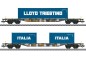 Preview: Märklin 47460 H0 Containertragwagen Sgns 19, AAE 2er-Set 