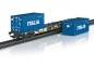 Preview: Märklin 47460 H0 Containertragwagen Sgns 19, AAE 2er-Set 