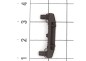 Preview: Märklin E190458 Pufferbohle braun (2 Stück) Modelleisenbahn