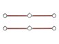 Preview: Märklin E228250 Kuppelstange rot (2 Stück) Modelleisenbahn