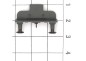 Preview: Märklin E259296 Pufferbohle (2 Stück) Modelleisenbahn