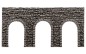 Preview: NOCH 34942 N Arkadenmauer offen, 19 x 9 cm 