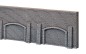 Preview: NOCH 58059 H0 Arkadenmauer extra lang 67 x 12,5 cm 