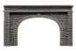 Preview: NOCH 58062 H0 Tunnel-Portal 2-gleisig, 22 x 13 cm 