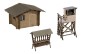 Preview: NOCH 66806 H0 Laser-Cut Deko-Set „Im Wald“ 