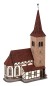 Preview: NOCH 66906 H0 Kirche St. Georg mit Sound Glockenläuten 