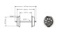 Preview: Roco 40181 H0 Radsatz AC, Ø 11 mm, Länge 24,75 mm (2er-Set) 