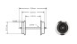 Preview: Roco 40183 H0 Radsatz AC, Ø 11 mm, Länge 23,8 mm (2er-Set) 