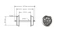 Preview: Roco 40190 H0 Radsatz DC, Ø 11 mm, 2er-Set 