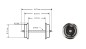 Preview: Roco 40192 H0 Radsatz DC, Ø 11 mm, Länge 24,75 mm (2er-Set) 