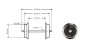 Preview: Roco 40194 H0 Radsatz DC, Ø 9 mm, Länge 24,75 mm (2er-Set) 