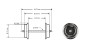Preview: Roco 40198 H0 Radsatz DC, Ø 11 mm, Länge 24,75 mm (2er-Set) 
