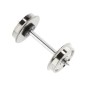 Preview: Roco 40264 H0 RP-25 Radsatz DC, Ø 11 mm, 2er-Set 