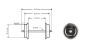 Preview: Roco 40264 H0 RP-25 Radsatz DC, Ø 11 mm, 2er-Set 