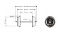 Preview: Roco 40267 H0 RP-25 Radsatz DC, Ø 11 mm, 2er-Set 